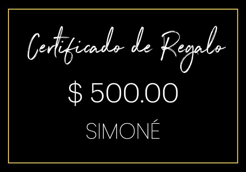Simoné Gift Card