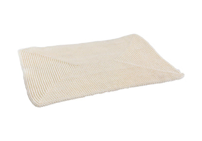 Mantel Individual Rectangular Tejido Beige